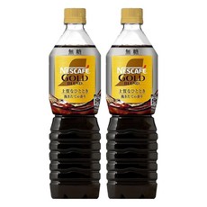 NESCAFE 雀巢咖啡 Gold 黑咖啡飲 無糖, 720ml, 2瓶
