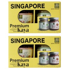 카야하우스 프리미엄 카야잼 그린 + 카야잼 브라운 선물세트, 2세트, 480g