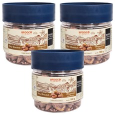 LAFOOCO 原皮乾烘腰果, 3罐, 180g