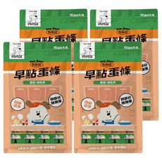 T.N.A. 悠遊 狗狗說 早點蛋條全齡犬肉, 60g, 4個, 雞蛋 + 綠貽貝