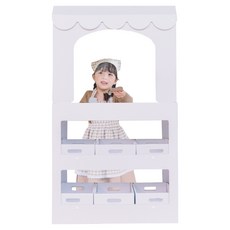 키즈바래 너만의 가판대가 되길 바래 가게놀이, 백색, 1개