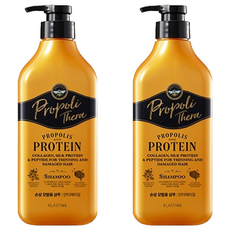 엘라스틴 프로폴리테라 건조하고 손상된 모발용 샴푸, 500ml, 2개