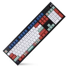 MONSTARGEAR 訓民正音 仁政殿 丹青 蓮花 韓文 139鍵 Cherry 側刻 PBT 熱昇華 鍵帽, 集賢殿, 原廠軸, 混合色