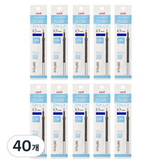 Uni 三菱 JETSTREAM 輕觸感墨水筆芯 SXR-L-7 0.7mm, 40個, 藍色