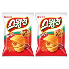 스윙칩 볶음고추장맛, 60g, 2개