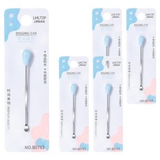 Lameila 拉美拉 不銹鋼挖耳棒 B0763 8.3cm 顏色隨機, 5個, 1入