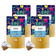 High Tea 黑豆穀物茶包 Set, 嚴選台南黑豆, SGS檢驗合格, 無咖啡因, 8g, 12包, 4袋