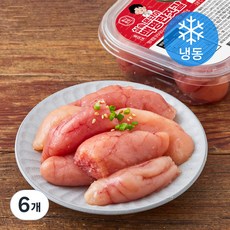 훈이네 실속 몬난이 백명란 젓갈, 200g, 6개