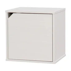 IRIS OHYAMA 愛麗思歐雅瑪 立方體附門組合收納櫃 CQB-35D, 灰白色