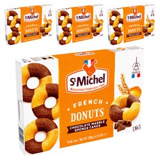 St Michel 法式巧克力大理石甜甜圈, 180g, 4個