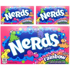 NeRds 彩虹系列水果糖, 141g, 3盒