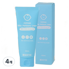 일양약품 팝퓨어 베이비 모이스처 크림, 100ml, 4개