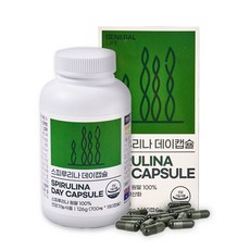 GENERAL LIFE 螺旋藻膠囊, 1罐, 126g