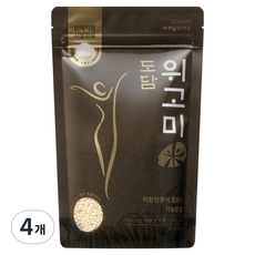 저항전분이 함유된 기능성 쌀 도담 위고미, 4개, 280g