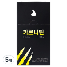 잠백이 카르니틴 30p, 390g, 5개