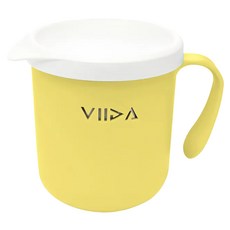 VIIDA Souffle 抗菌不鏽鋼杯 304L材質, 黃色, 1個, 330ml