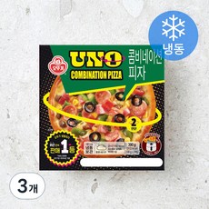 오뚜기 콤비네이션 피자 UNO (냉동), 195g, 2개입, 3개