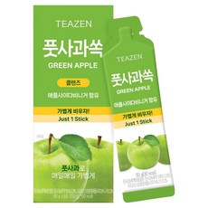 TEAZEN 茶禪 青蘋果汁隨身包 5包入, 1盒, 250g