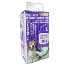 armonto 阿曼特 寵物尿褲生理褲, L, 16片, 1包