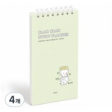 아이코닉 이겨낸다 핸디 만년 4개월 공부 학습 스터디플래너, 04 LIGHT GREEN, 4개
