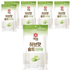 CJ BEKSUL 白雪 香草鹽原味, 100g, 6個