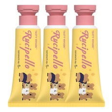 루치펠로 울라울라 어린이 저불소 치약, 60g, 3개