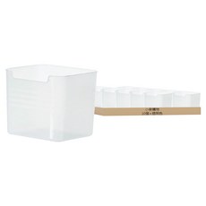 小麥購物 冰箱收納盒 28g, 透明色, 10個