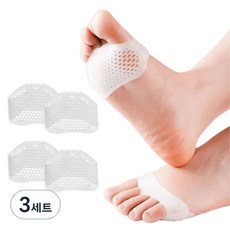 昂美特 高跟鞋前掌墊 4入組 透明, 3套