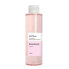 草本時間擴散器補充裝, Rosemary, 130ml, 1瓶