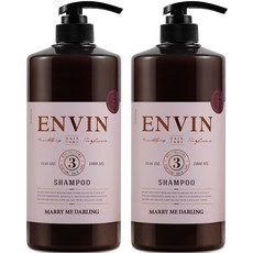 ENVIN 弱酸性香水洗髮精, Marry Me Darling, 1L, 2入