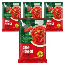 CJ bibigo 辣炒年糕, 4個, 360g