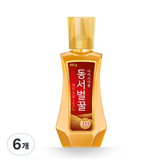 동서 아카시아 벌꿀, 600g, 6개