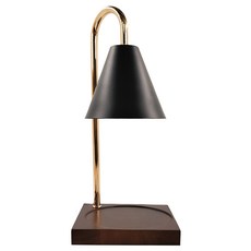 原木融蠟燈 調光款, 金屬木藝材質, 110V 35W/50W, GU10鹵素燈泡x2, 胡木黑