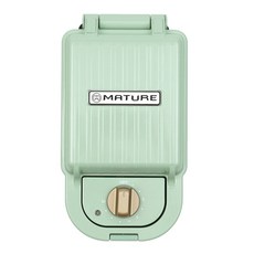 MATURE美萃 熱壓三明治鬆餅機 CY-1622 薄荷綠