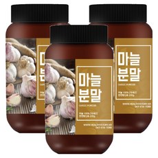 건강스토리 국내산 마늘 분말, 200g, 3개