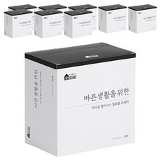 바이홈 뽑아쓰는 일회용 수세미, 블랙, 30개입, 9개
