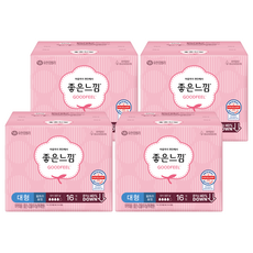 GOODFEEL 超薄蝶翼型衛生棉, L(26cm), 16片, 4包