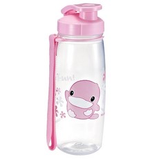 KU.KU. 酷咕鴨 運動喝水壺, 粉, 500ml, 1個