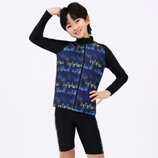 aquatica 兒童防曬泳衣泳褲組 AQA372