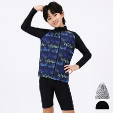 Aquatica 男童拉鍊式防風衣 + 泳褲 + Span Sumo + 塑料袋 AQA372