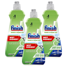피니시 린스에이드 식기세척기 헹굼보조제, 400ml, 3개