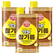 OTTOGI 不倒翁 芝麻油, 450ml, 3瓶