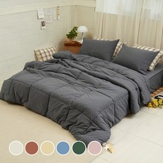 BAZAAR 60支高密度玉米棉薄被枕套組