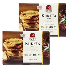 AKAI BOHSHI 紅帽子 KUKKIA 法蘭酥小禮盒 Set 93.6g, 12枚入, 2盒