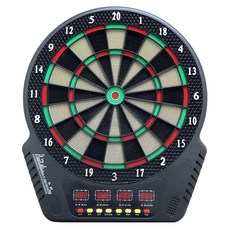 BeOK 自動計分中文語音電子標靶 電子飛鏢機, 黑色, 1組