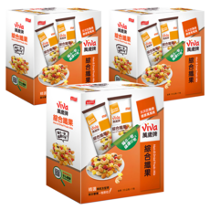 ViVa 萬歲牌 綜合纖果, 精選果乾及堅果 綜合營養 一包到位, 3盒