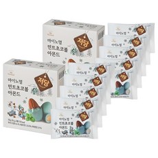 마이노멀 저당 민트초코볼 아몬드 5p, 30g, 2개