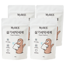 마이비 삶기 세탁세제 리필, 4개, 400g