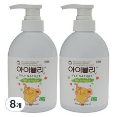 아이블리네이처 유아용 식기 세정제, 500ml, 8개