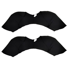 SnowIOU 樹飛雪 石墨烯遠紅外線蝴蝶袖套, Free Size, 2雙